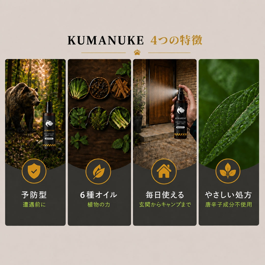 KUMANUKE 商品説明画像5